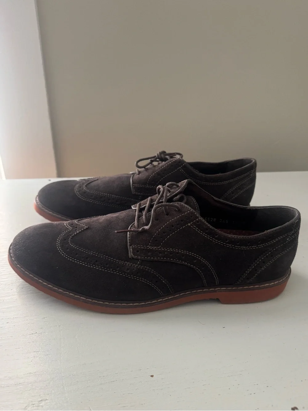 Nunn Bush Dark Brown Leather Shoes